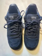 STUSSY x NIKE エアフォース1 ブラック 260