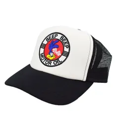アメリカンレーシング メッシュキャップ Road Runner MOTOR OIL（BLACK ） / メンズ レディース ファッション 帽子 アメリカン雑貨 ロードランナー CHOPPERS