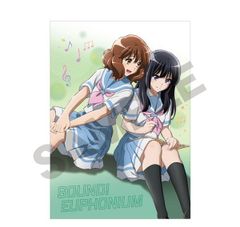 黄前 久美子 高坂 麗奈 響け!ユーフォニアム シングルクリアファイル