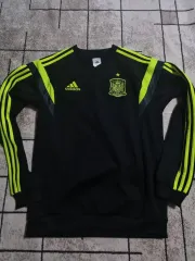 正規品 adidas アディダス スペイン国家代表 トレーナー トップス ブラック サイズ 95