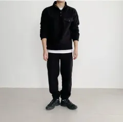 起毛シープスキン アノラック フリース セットアップ 新品 m サイズ 出品