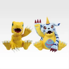 デジタルモンスターシリーズ 光と闇の衝突 フィギュア C賞 アグモン ポッピモン+グッズ(未開封)