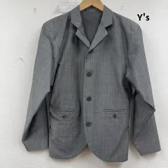 ワイズ ピンストライプ 柄 テーラード ブレザー ジャケット レディース 表記無し ISItems【USED】【古着】【中古】50157714のサムネイル