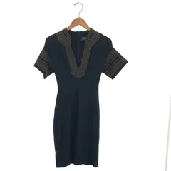 GUCCI グッチ ワンピース サイズ:XS 半袖/ストレッチ/ステッチ/ヴィンテージ 381194-X7255   ブラック レディース / 240001198371のサムネイル