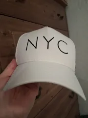 NEW ERA 白 ベースボールキャップ ユニセックス