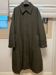 新見本工場 3日で1反コート メリノウール サイレントグレーサイズ2 尾
