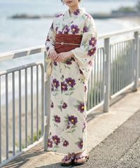 古典菊】Dita 浴衣セット【ゆかた・帯・下駄】 - メルカリ