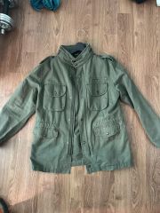 イギリス軍 グリーンデニム バトルドレスジャケット 9 (M-L相当