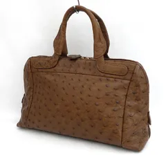 GENUINE OSTRICH LEATHER オーストリッチ ハンドバック 2026年最新】genuine ostrich leatherの人気アイテム - メルカリ