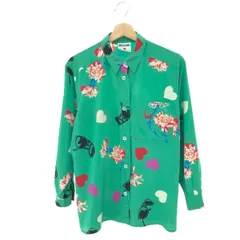 MOSCHINO モスキーノ 総柄シャツ  長袖ブラウス/ポリエステル    マルチカラー/グリーン レディース / 240001192058のサムネイル