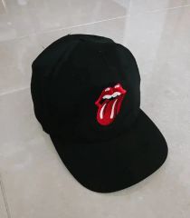 Chrome hearts& Rolling Stones レザーキャップ 黒 - メルカリ