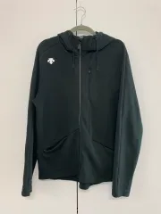 メンズ DESCENTE スポーツ フーディー ジップアップ 100 ブラック スポーツ ジム ランニング デイリー 機能性のサムネイル