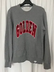 Golden Goose スパンコール ロゴ スウェット (グレー)のサムネイル