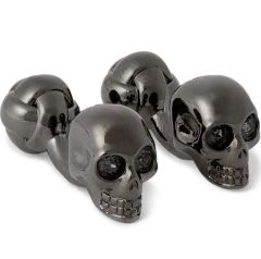 スワロフスキー N The Skull Jet Hematite スカル どくろ - メルカリ
