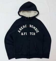 人気デザイン】アバクロ 毛皮コート パーカー 刺繍ロゴ M B493 - メルカリ