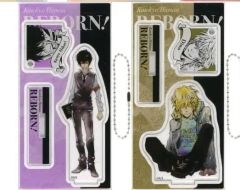 reborn アクリルフィギュア&チャーム コンプ 雲雀 獄寺 ツナ ディーノ
