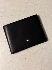 MONTBLANC マネークリップ ブラック レザー - メルカリ