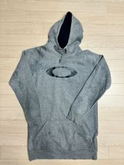 00s oakley オークリー パーカー 赤タグ フェード ブラック - メルカリ