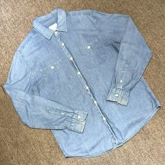 美品 Americana アメリカーナ シャンブレーシャツ オーバーサイズ 