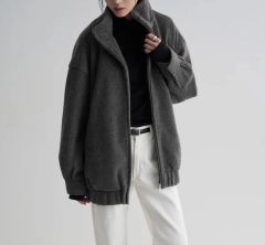 OHOTORO / Mannish Wool Blouson ネイビー - メルカリ