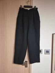 極美品 LIMI feu リミフゥ サルエルパンツ バルーンパンツ 黒 L相当