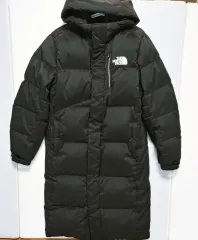 L ザノースフェイス エクスプローリング ダウンジャケット ロング丈 ブラック 1485