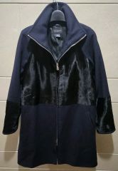 COACH フード付き ポンチョ ケープコート - メルカリ