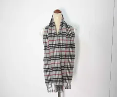 M-1304/BURBERRY バーバリー 正規品 ユニセックス ノヴァチェック ラムウール マフラー