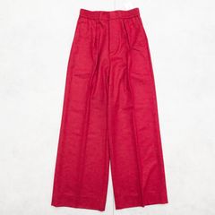 6 ROKU CORDUROY PANTS コーデュロイパンツ レッド 34 - メルカリ