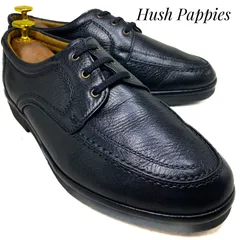 Hush Puppies ハッシュパピー レザースニーカー 350 黒 ブラック 25cm  革靴 スニーカー ドレス カジュアル 本革 本皮 メンズのサムネイル