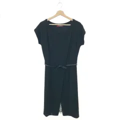 MaxMara STUDIO マックスマーラ ステュディオ 半袖ワンピース サイズ:L レース使い/ロング/ドレス    ブラック レディース / 240001202030のサムネイル