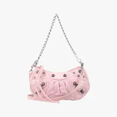 バレンシアガBalenciagaルカゴール ピンク デニム 695814.5812.Q.000959