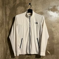 美品・希少】ザ・ノースフェイス ジップアップ ライトジャケット 白 L