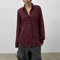 2605133 UND LIKE DAMAGE KNIT TOP ボルドー - メルカリ
