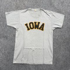 希少 USA製 80s ラッセル ローズボウル Tシャツ L 黄 イーグル ボロ 