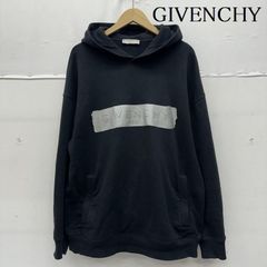 GIVENCHY ロゴ パーカー ブラック Mサイズ BM708P3003 - メルカリ