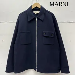 マルニ 20AW ウール ダブルフェイス ジップアップ ジャケット JUMU0002A0 メンズ 44 ISItems【USED】【古着】【中古】50157975のサムネイル