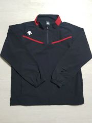 DESCENTE 千葉ロッテ 選手スタッフ支給品 ハーフジップジャケット O