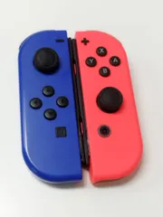 【良品】Nintendo Switch Joy-Con/ブルー・ネオンレッド/コントローラー