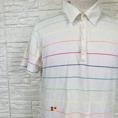 PICONE ピッコーネ ポロシャツ ホワイト コットン95%【F3-8745】のサムネイル