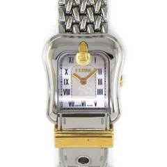フェンディ FENDI 腕時計 ビーフェンディ 3800L ベルトモチーフ ホワイトシェル文字盤 ローマンインデックス SS GP クオーツアナログ 【中古】のサムネイル