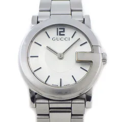 グッチ GUCCI 腕時計 Gラウンド 101L シルバー文字盤 SS クオーツアナログ 【中古】のサムネイル