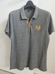 ラルフローレン グレー 半袖 ポロTシャツ