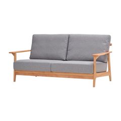 送料込み【新品未使用】URBAN 木肘ソファ 3人掛け ハイバック 北欧風