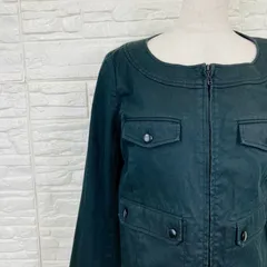 PROPORTION プロポーション ノーカラージャケット フェード 【F-8747】のサムネイル