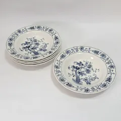 ＮＩＫＫＯ ◆【洋食器】NIKKO/ダブルフェニックス　ミングトゥリー スープ皿（5枚） 雑貨 アンティーク コレクション ギフト【未使用】 