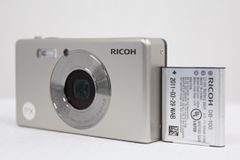 動作確認済✨RICOH CX1✨スマホ転送キット 銘品 ケース付 シルバー