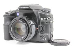 返品保証】 ミノルタ Minolta a-7 DIGITAL AS ANTI-SHAKE AF 50mm F1.4