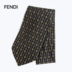 中古 ネクタイ FENDI フェンディ シルク美品のサムネイル