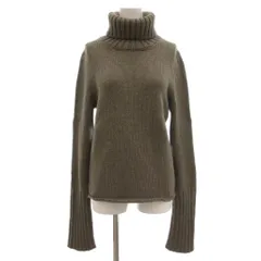 ザディグ エ ヴォルテール ZADIG & VOLTAIRE ニット セーター 2 タートルネック パッチデザイン リブ 茶 ブラウン /NU ■YHS15のサムネイル